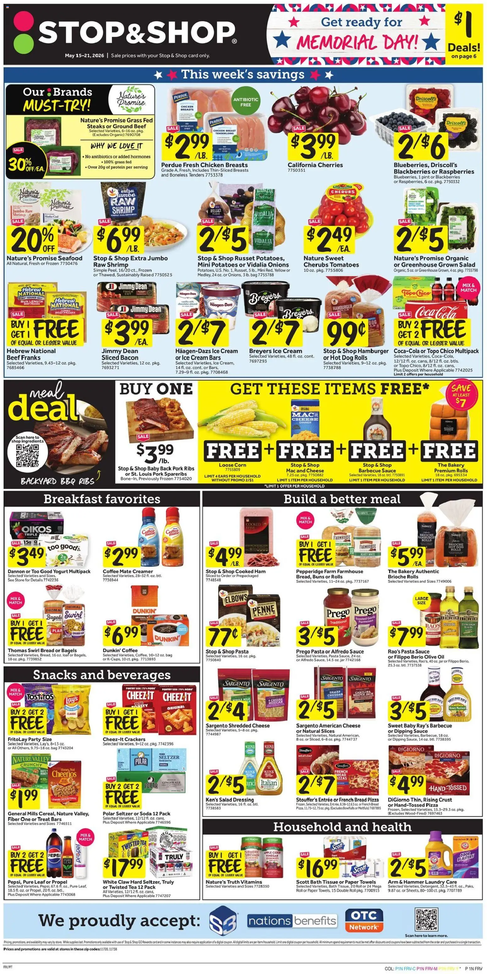 Stop & Shop Weekly Ad - valid from 15.05.2026 | Page: 1