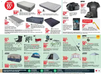 Preview of Canadian Tire circulaire from shop Canadian Tire valid from Aug 20, 2026 | Page: 15 | Products: Fish, Backpack, Hat, Camping chair