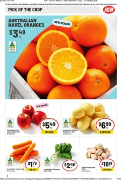 Preview of IGA catalogue  - valid from 13.05.2026 | Page: 6 | Products: Juice, Antiperspirant, Dog food, Batteries