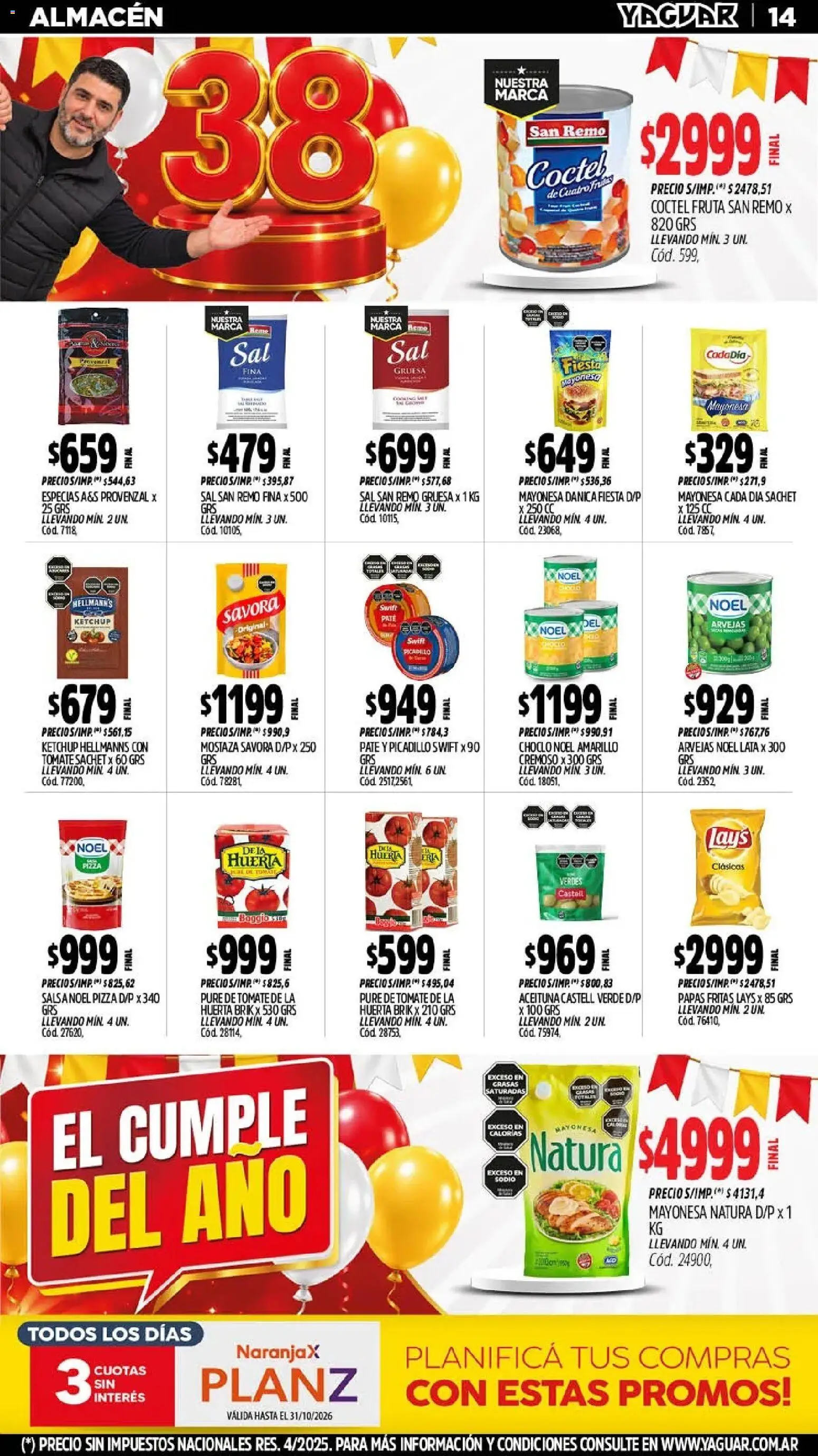 Yaguar - Oferta Semanal General Roca │ válido desde el 26/10/2026 | Página: 15