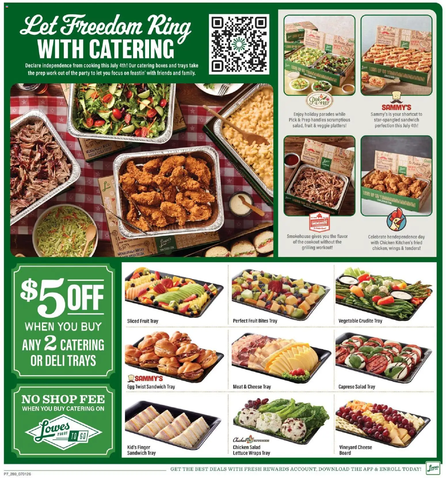 Lowes Foods Weekly Ad - GA - valid from 07/01/2026 | Page: 11 | Products: Lettuce, Ring, Cheese, Salad