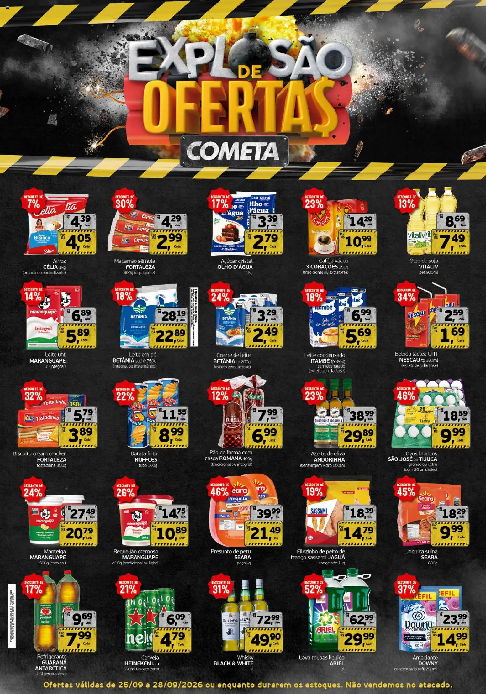 Cometa Supermercados Sexta-feira 25 Setembro