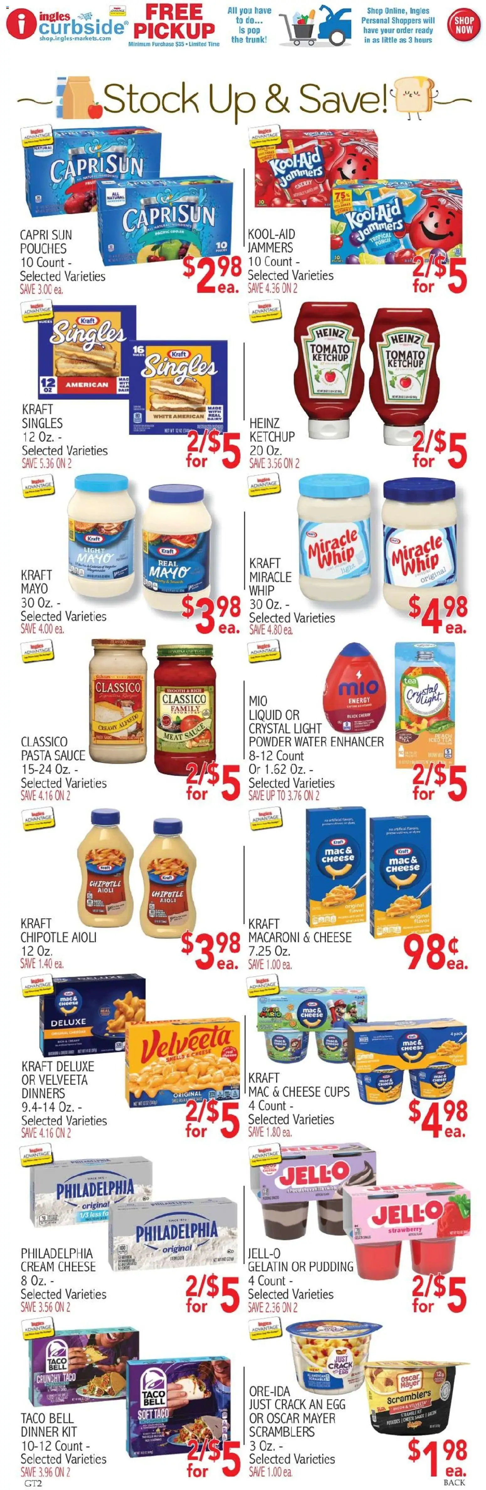 Ingles - Weekly flyer - valid from 08/12/2026 | Page: 6 | Products: Cheese, Bacon, Sauce, Dressing