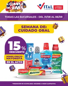 Vista previa Vital - Ahorrá válido desde el 31/08/2026