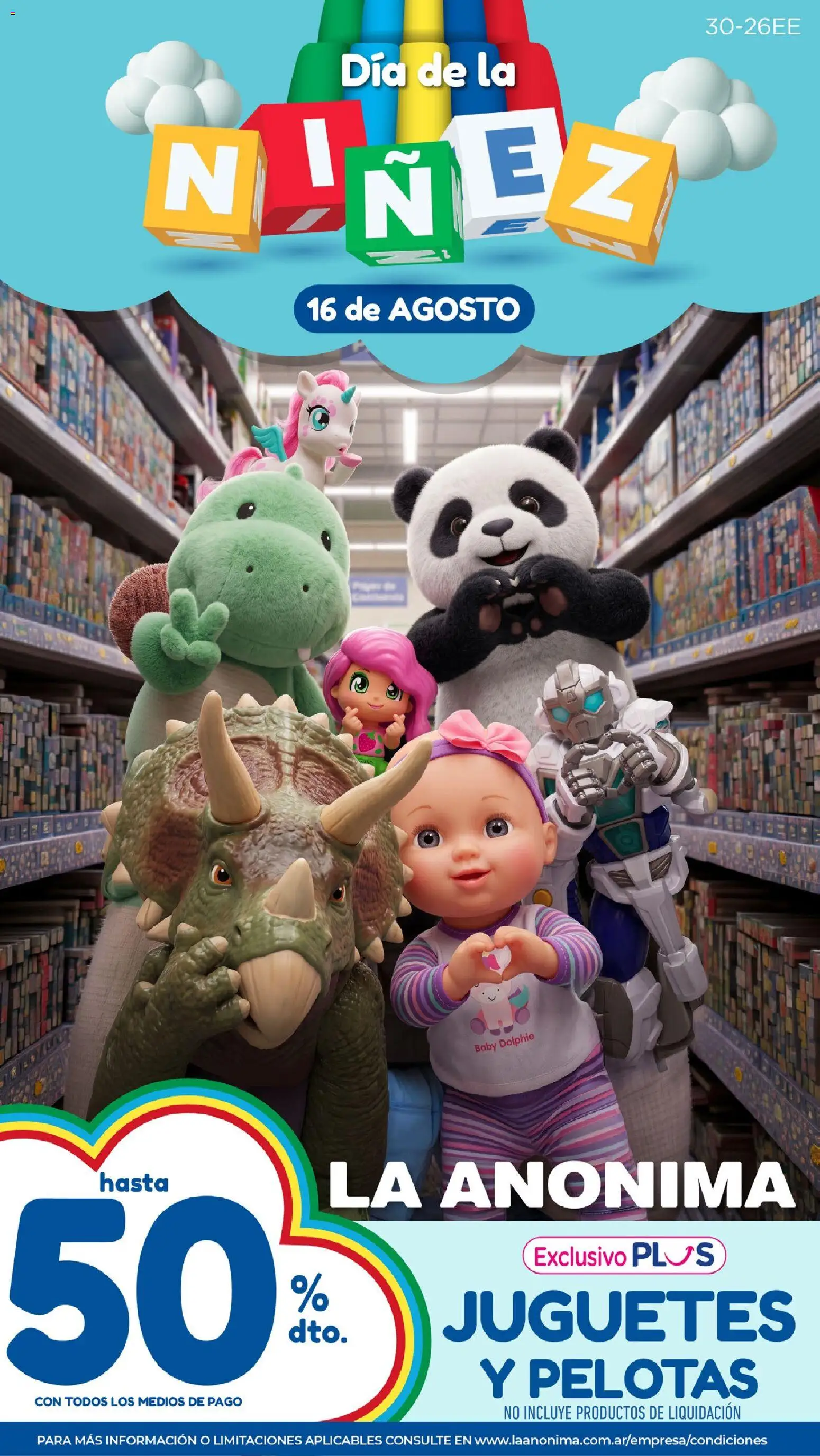 La Anonima Especial Día de la Niñez │ válido desde el 06/08/2026 | Página: 1 | Productos: Juguetes