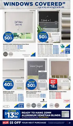 Preview of Spotlight catalogue - valid from 03.06.2026 | Page: 21 | Products: Blinds, Sunscreen