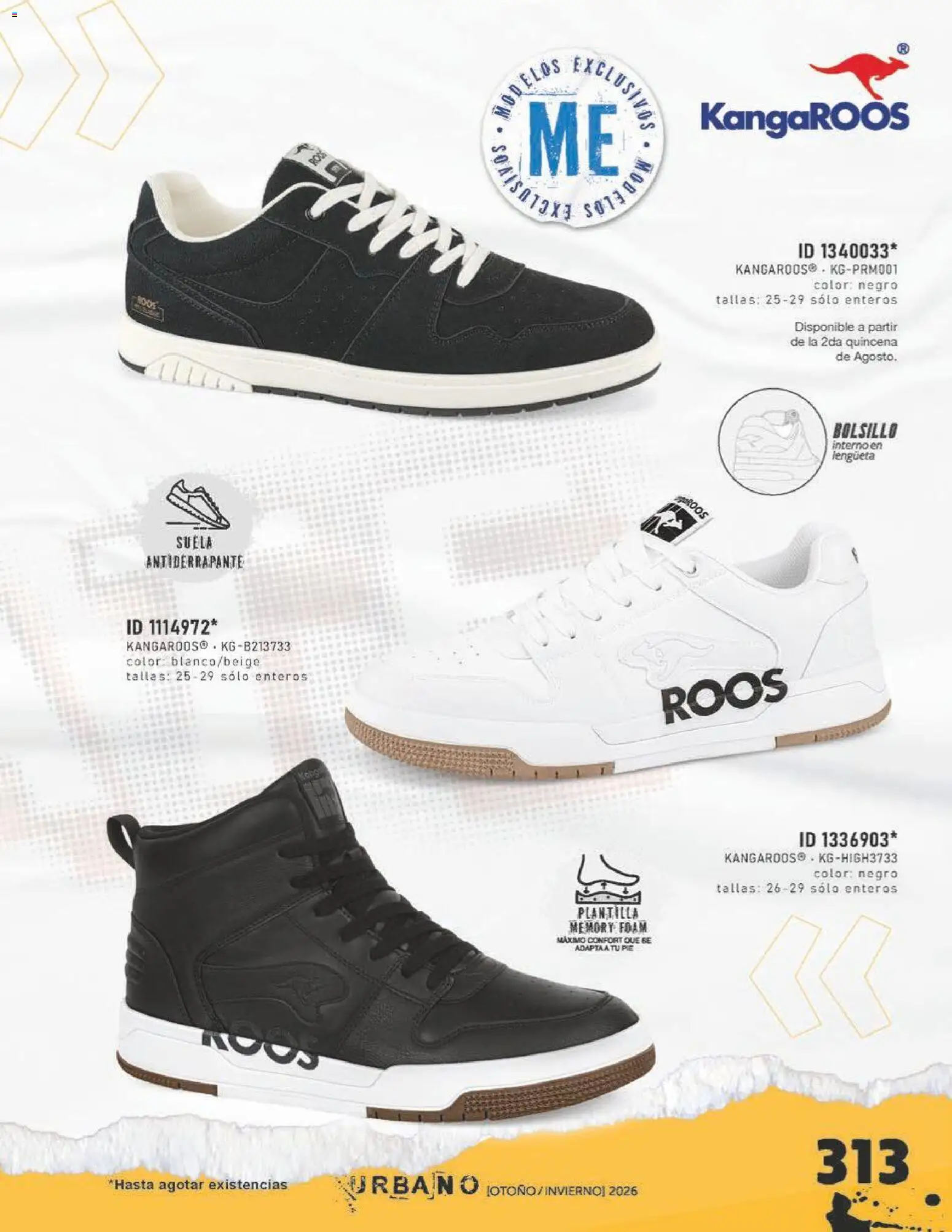 Nuevas ofertas de Price Shoes válidas en toda la República Mexicana desde el 31/07/2026. ¡Encuentra las mejores ofertas en Price Shoes catálogo Urbano! | Página: 313