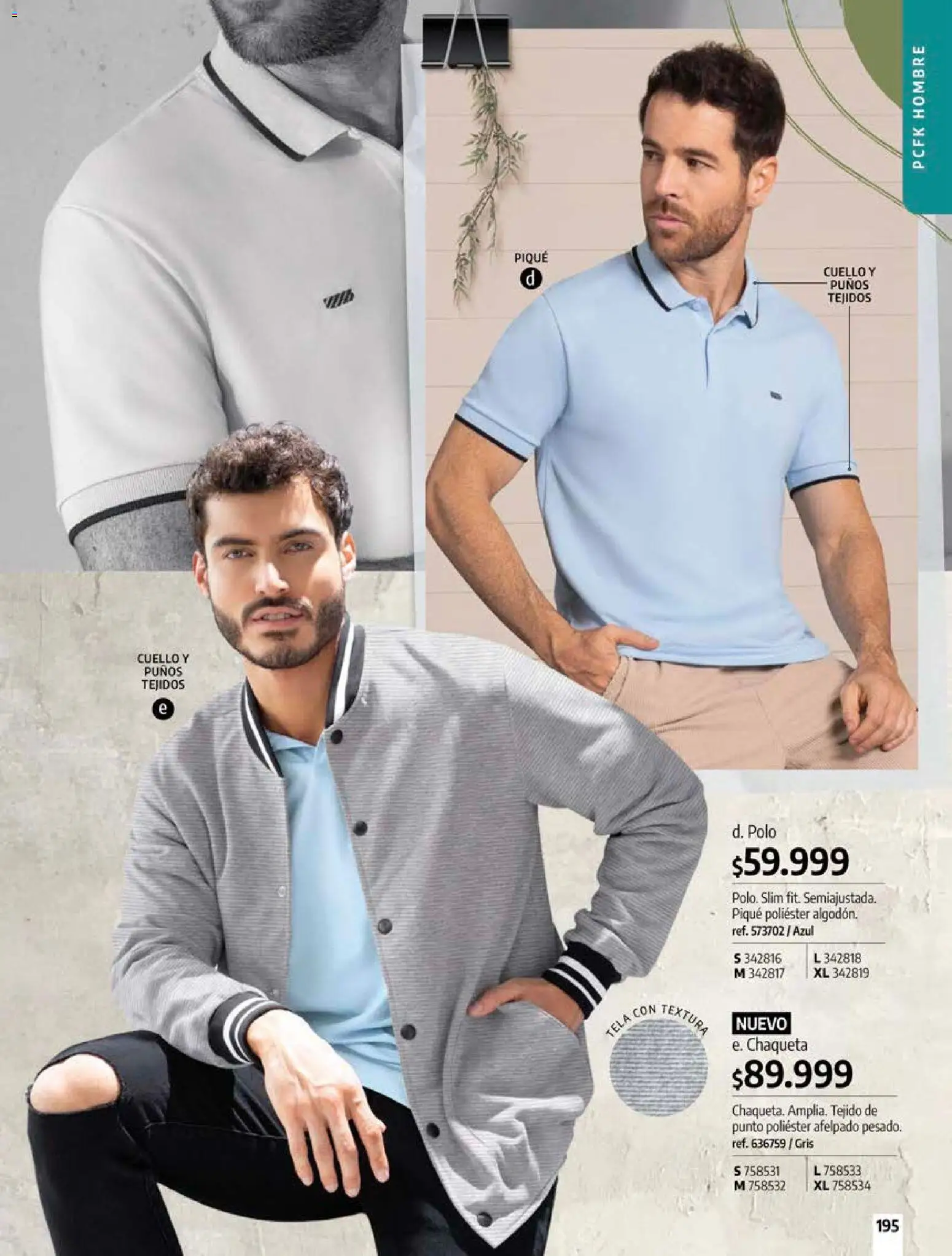 Pacifika revista - valida desde el 18/10/2026 | Página: 195 | Productos: Cuello, Chaqueta