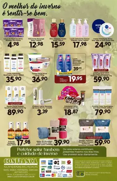 Confiança ofertas Festival de Inverno - Pré-Visualização do folheto da loja Confiança, válido de 22/06/2026 | Página: 7 | Produtos: Gengibre, Óleo, Roupão, Body