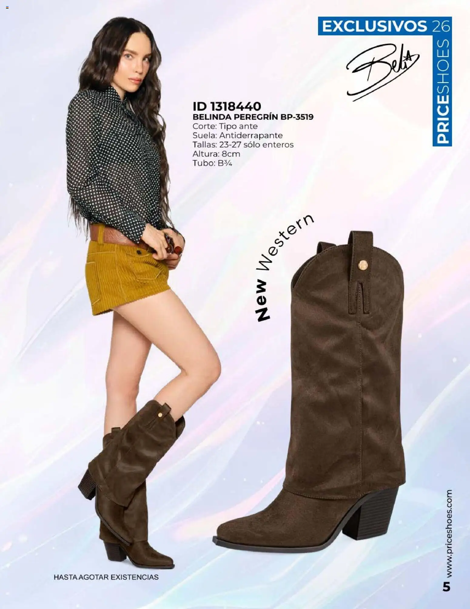 Nuevas ofertas de Price Shoes válidas en toda la República Mexicana desde el 01/10/2026. ¡Encuentra las mejores ofertas en Price Shoes catálogo Exclusivos! | Página: 5