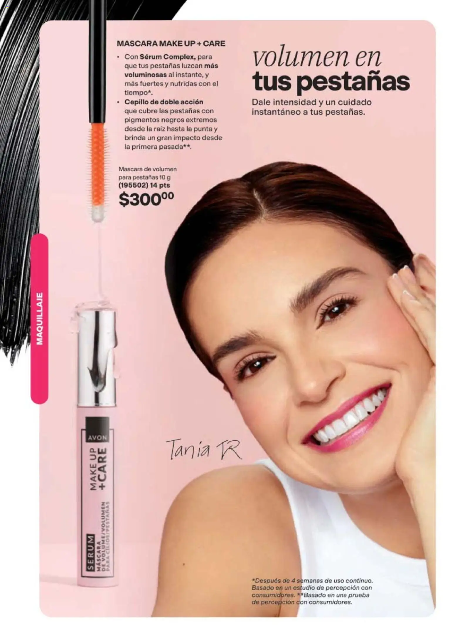 Nuevas ofertas de AVON válidas en toda la República Mexicana desde el 11/09/2026. ¡Encuentra las mejores ofertas en AVON campaña 14 2026! | Página: 54 | Productos: Serum, Cepillo, Máscara, Maquillaje