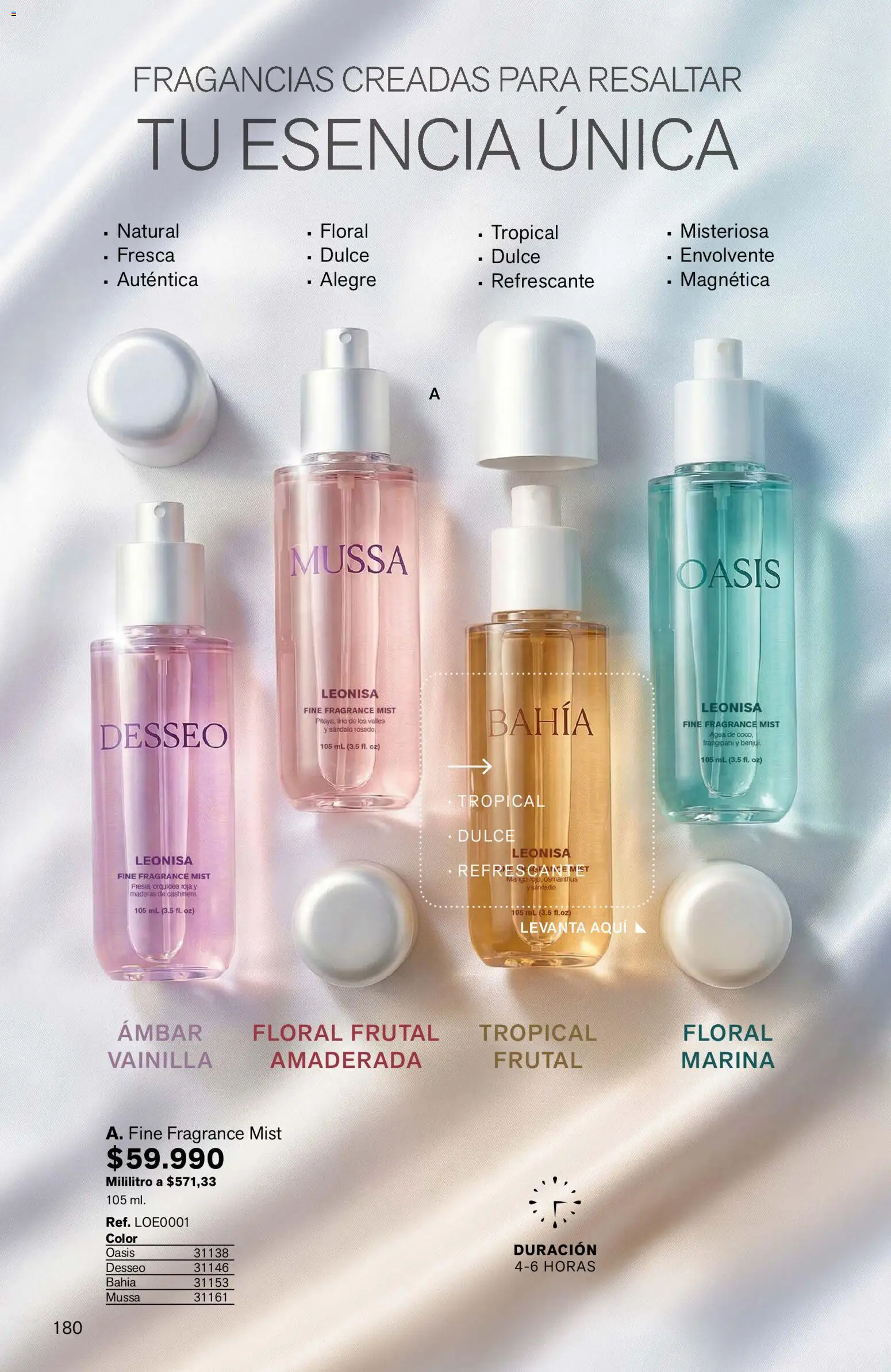 Leonisa revista - valida desde el 04.06.2026 | Página: 180 | Productos: Agua, Mango