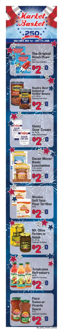 Preview of Market Basket weekly ads valid from 07/01/2026