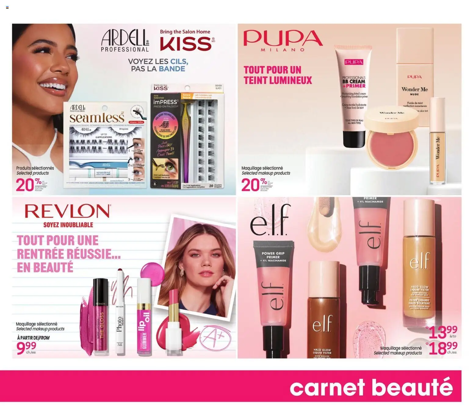 Uniprix flyer valid from Aug 27, 2026 | Page: 3 | Products: Cream, BB cream