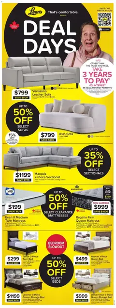 Preview of Leon's weekly flyer / circulaire from shop Leon's valid from 14.05.2026