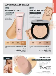 Vista previa de Oriflame campaña 10 2026, nuevo folleto de la tienda, válido en México a partir del 11/07/2026 | Página: 91 | Productos: Crema, Esponja, Mate, Maquillaje