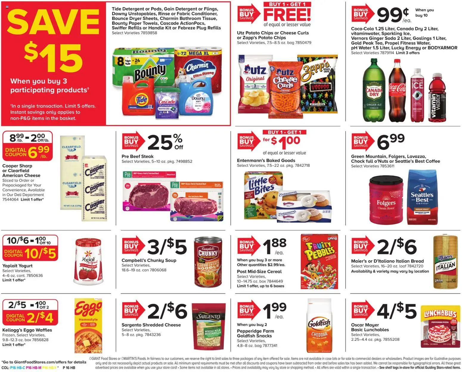 Giant Weekly Ad - valid from 08/21/2026 | Page: 4 | Products: Box, Bread, Water, Sugar