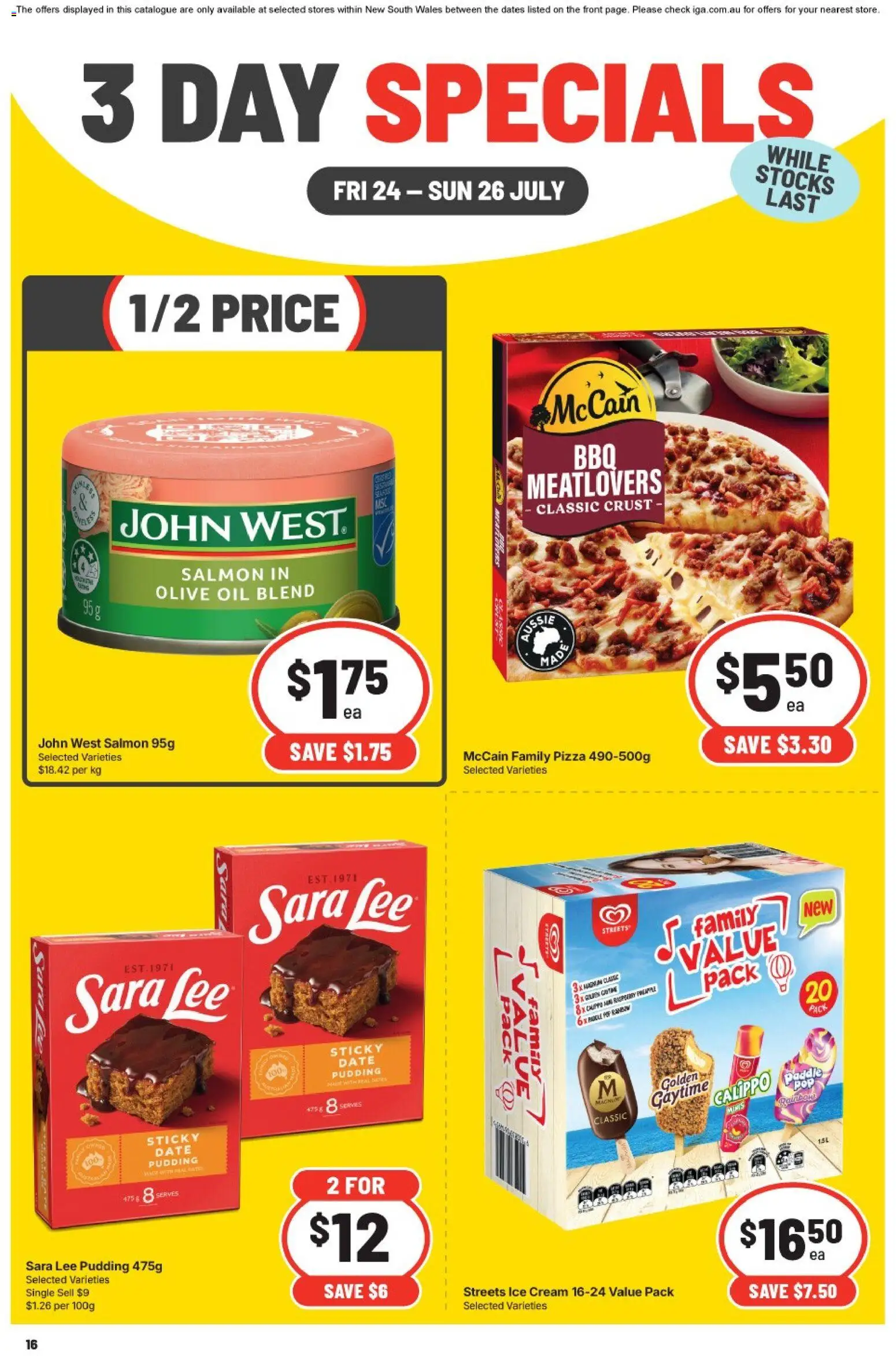 ﻿IGA catalogue from 24/07/2026 > Big discounts catalogue cover