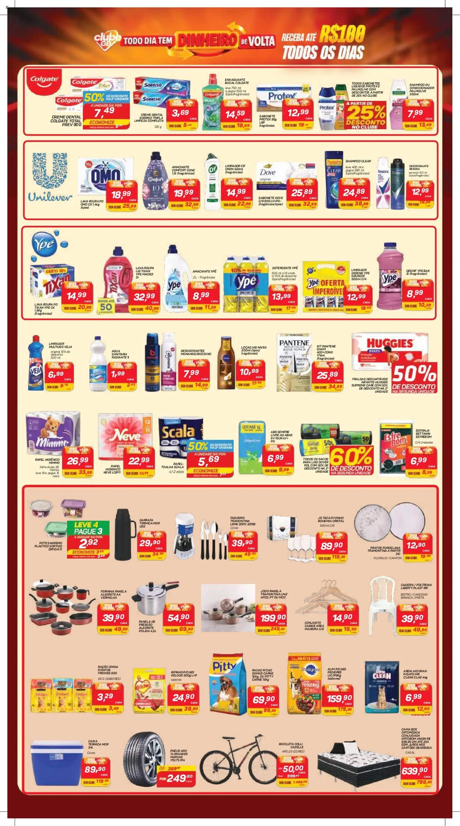 Gbarbosa Folheto - válido de 01/09/2026 | Página: 3 | Produtos: Shampoo, Cama, Rexona, Papel higiênico