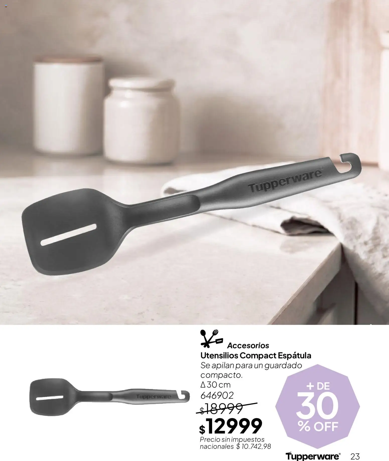 Tupperware Folleto │ válido desde el 04/08/2026 | Página: 25 | Productos: Espatula