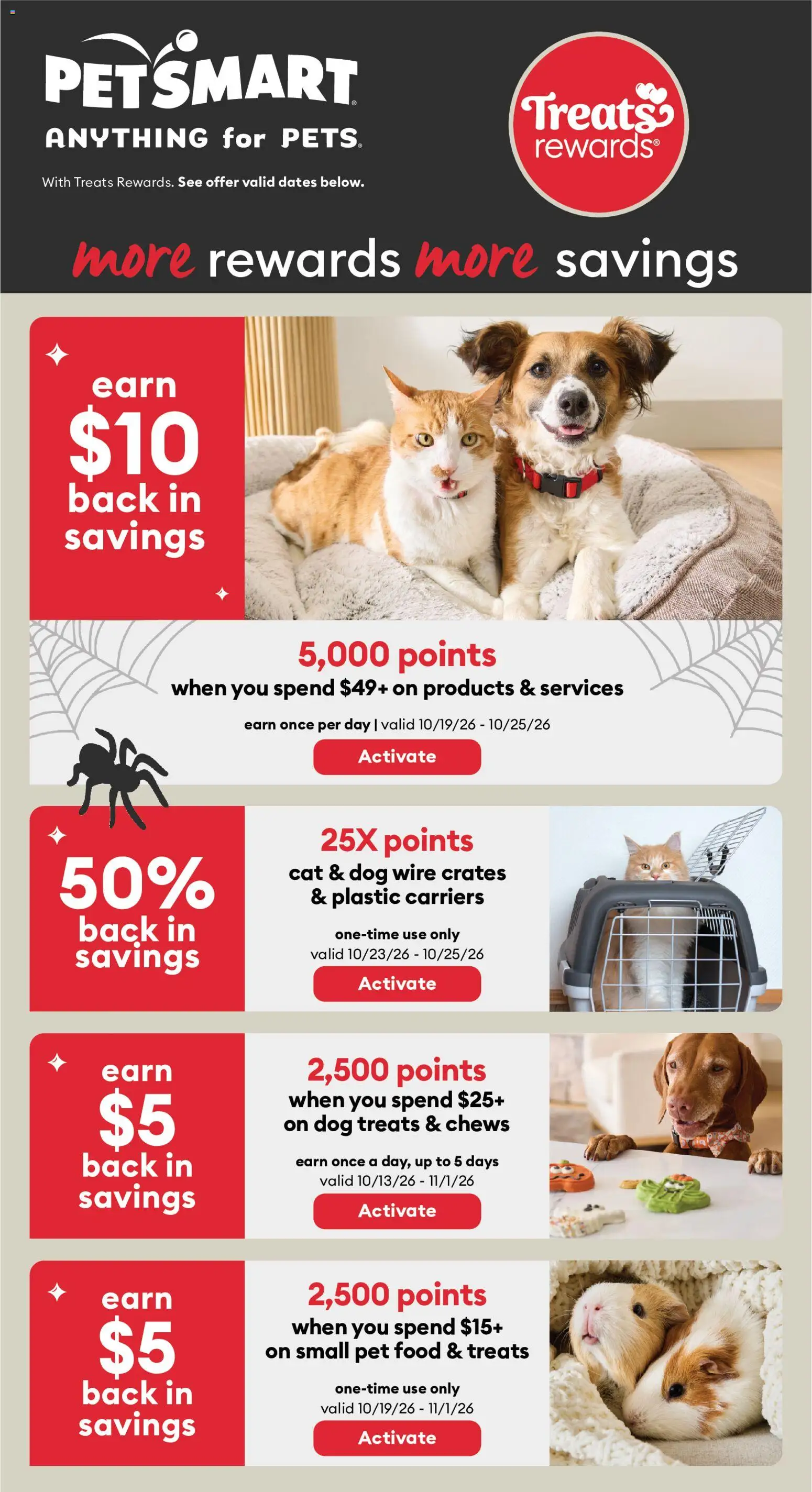 Petsmart weekly flyer / circulaire from Oct 5, 2026 > weekly specials & deals