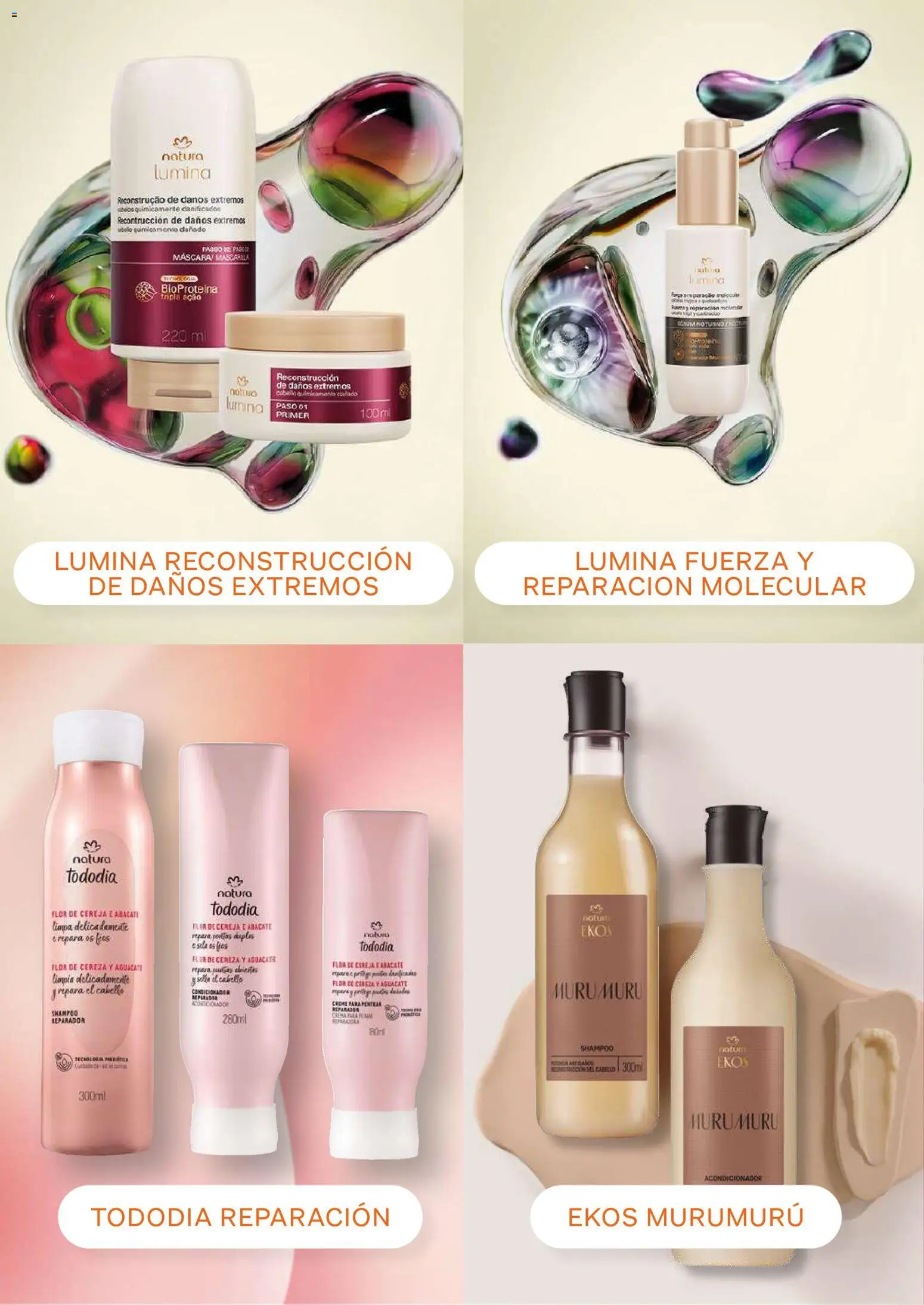 Natura revista - valida desde el 13/08/2026 | Página: 17 | Productos: Aguacate, Shampoo, Mascarilla, Acondicionador