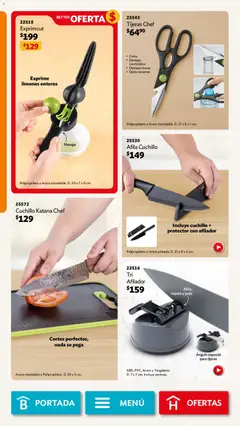 Vista previa de Betterware campaña 6 2026, nuevo folleto de la tienda, válido en México a partir del 01.06.2026 | Página: 66 | Productos: Navaja, Cuchillo