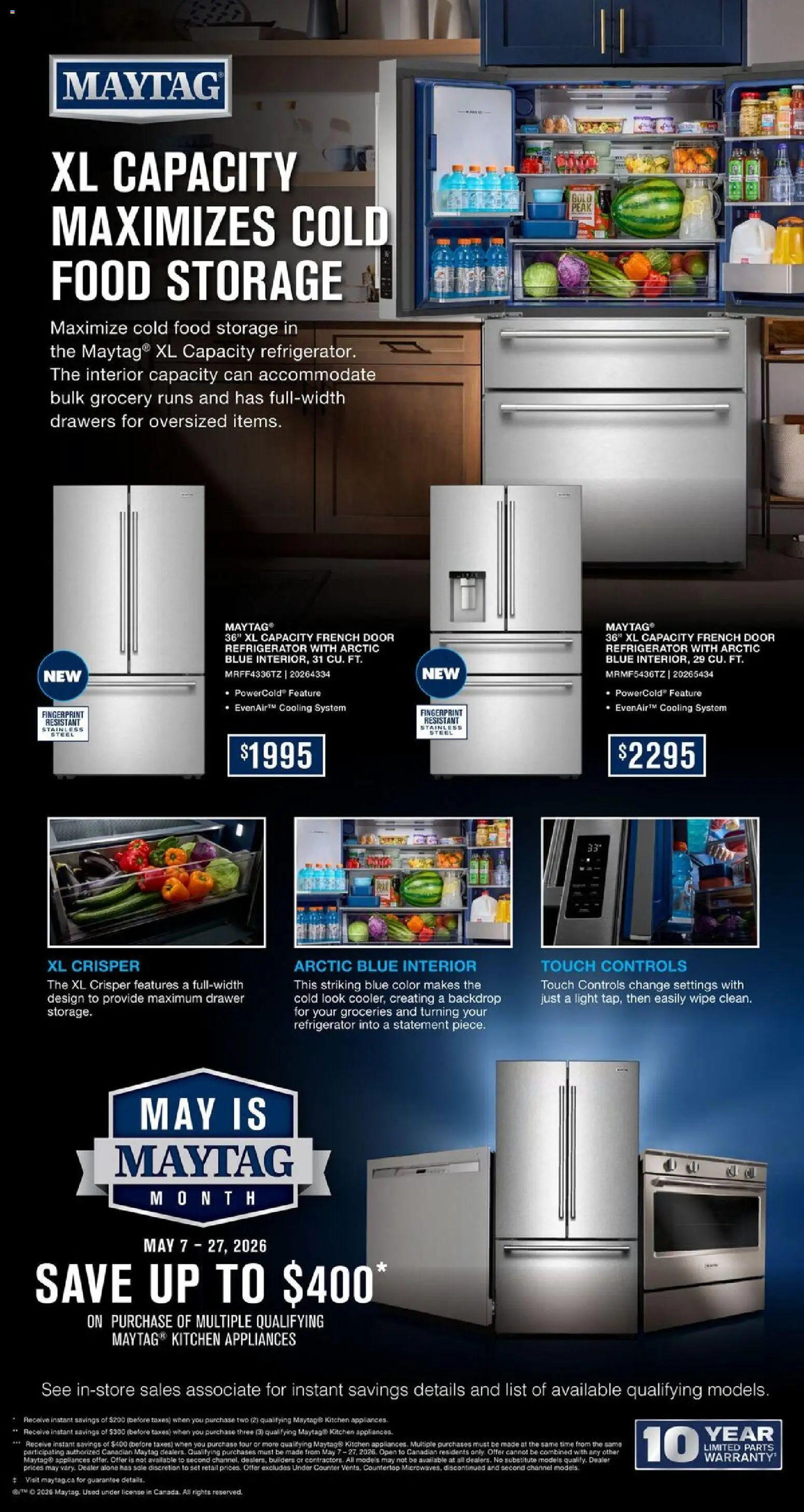 Leon's flyer valid from 07.05.2026 | Page: 2 | Products: Refrigerator