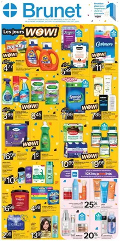 Preview of Brunet weekly flyer / circulaire from shop Brunet valid from Jul 16, 2026