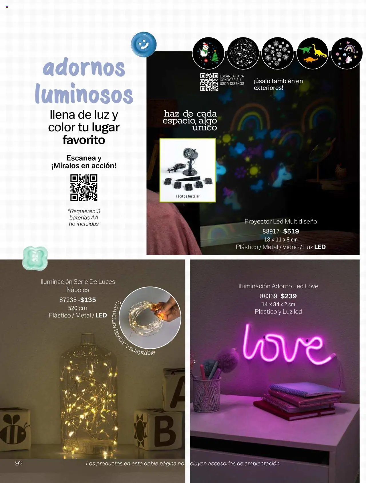 Nuevas ofertas de Vianney válidas en toda la República Mexicana desde el 15/08/2025. ¡Encuentra las mejores ofertas en Vianney - Catálogo Bebé! | Página: 94 | Productos: Proyector, Flexible
