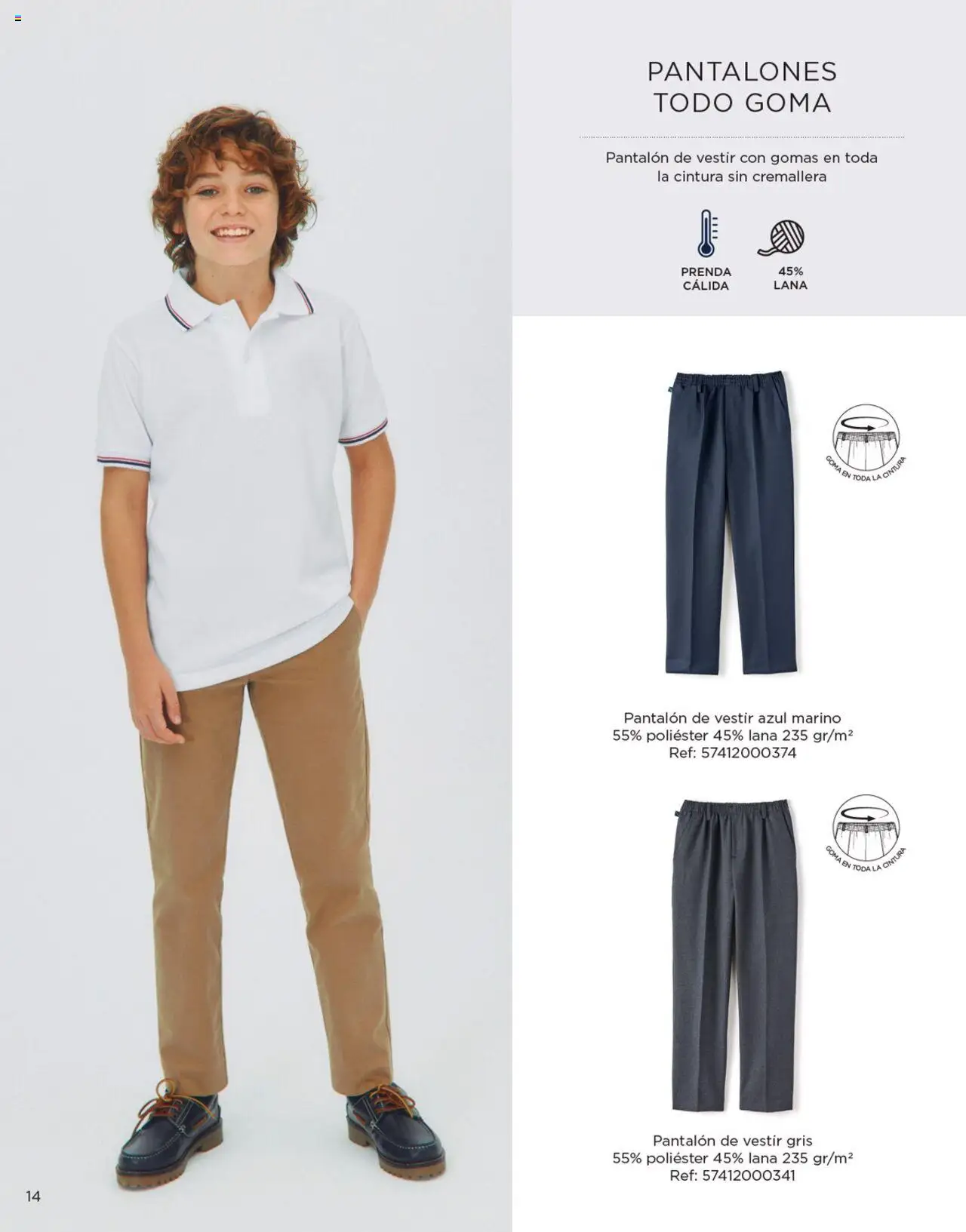 Nuevas ofertas de El Corte Inglés válidas en toda la República Mexicana desde el 04/04/2025. ¡Encuentra las mejores ofertas en El Corte Inglés catálogo Colección Uniformes 2024! | Página: 14 | Productos: Pantalones