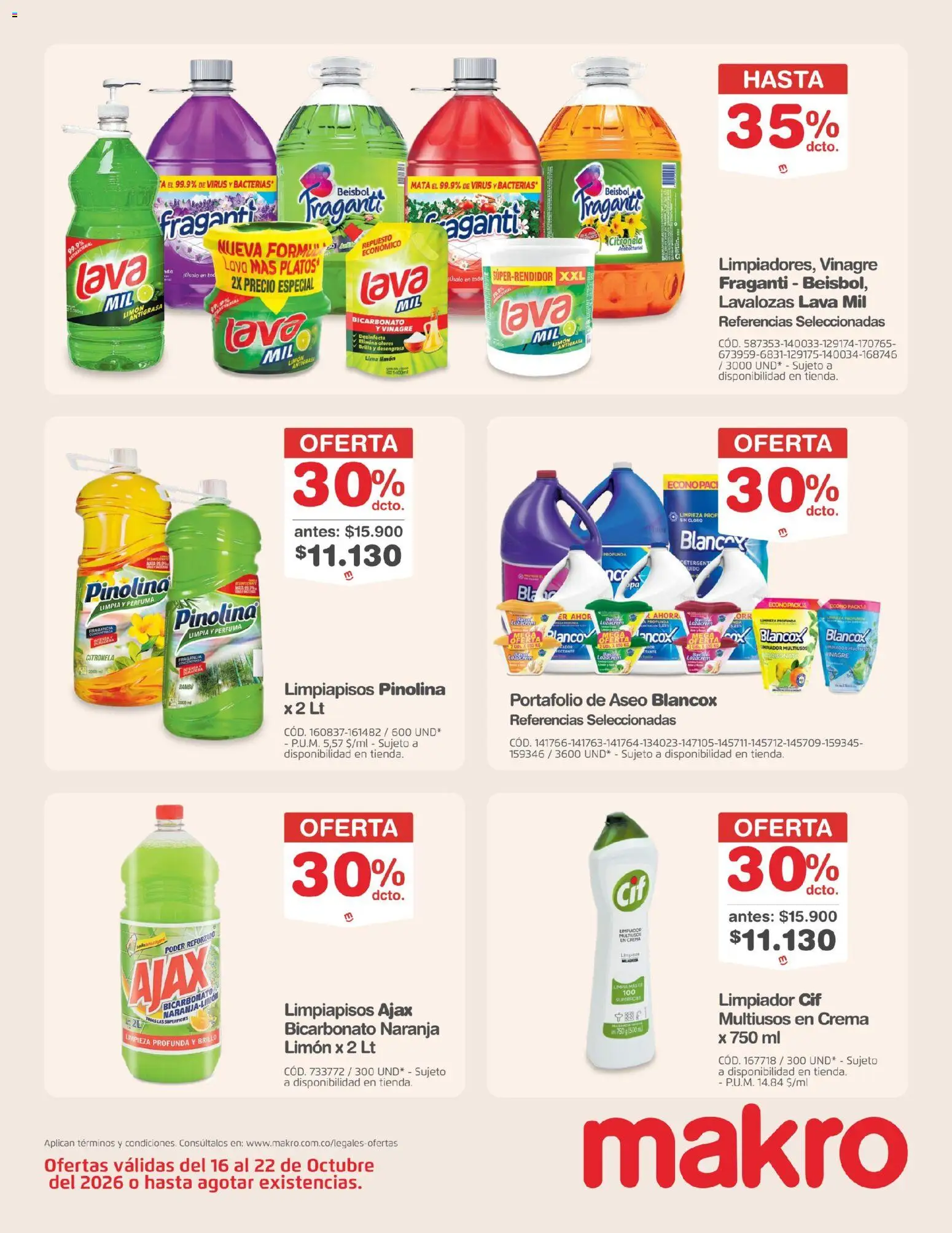 Makro revista - valida desde el 16/10/2026 | Página: 28