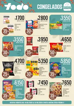 Vista previa Supermercados TODO - Ofertas válido desde el 19.05.2026 | Página: 6 | Productos: Horno, Pollo, Milanesa, Pizza