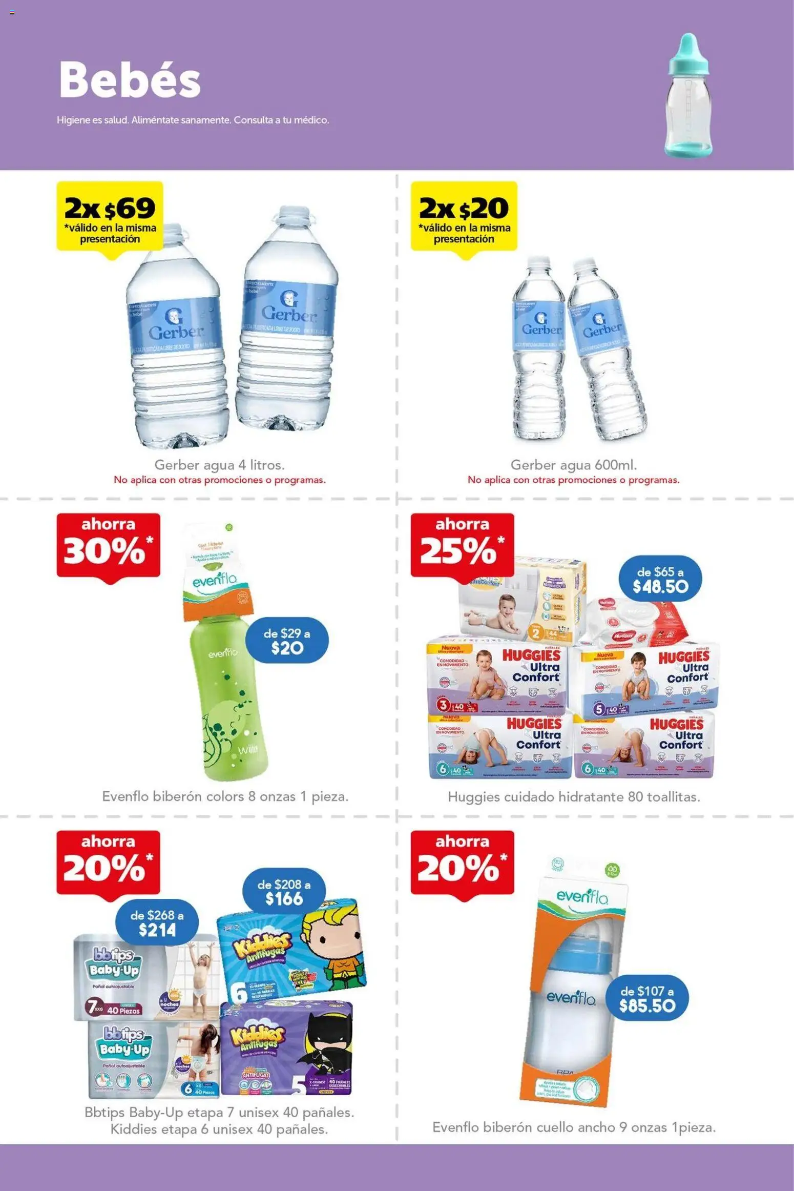Nuevas ofertas de Farmacia San Pablo válidas en toda la República Mexicana desde el 07.06.2026. ¡Encuentra las mejores ofertas en Farmacia San Pablo catálogo! | Página: 9 | Productos: Biberón, Agua