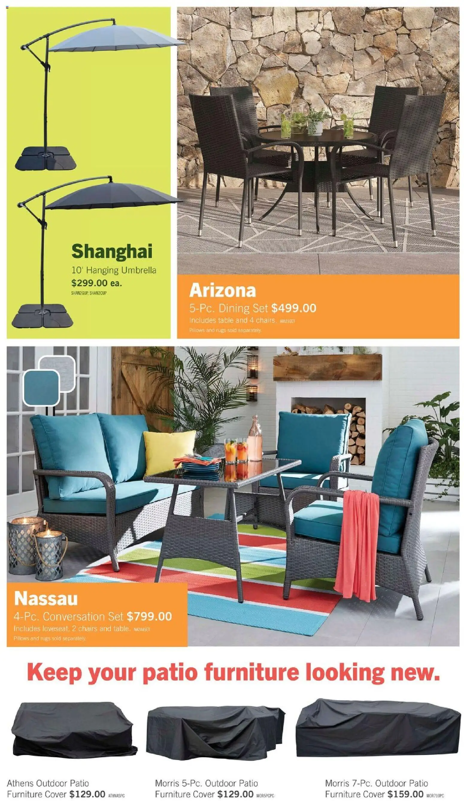 The Brick flyer valid from 02.03.2026 | Page: 7 | Products: Umbrella, Table