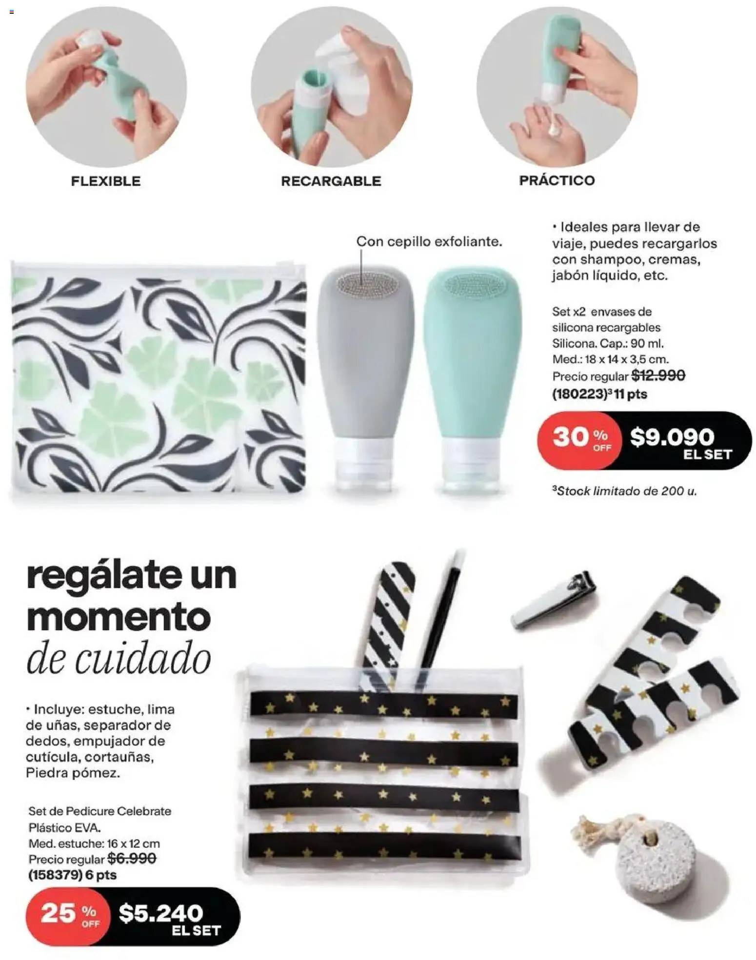 Catálogo Avon Campaña 14 │ válido desde el 15.09.2026 | Página: 128 | Productos: Lima, Separador, Estuche, Jabón