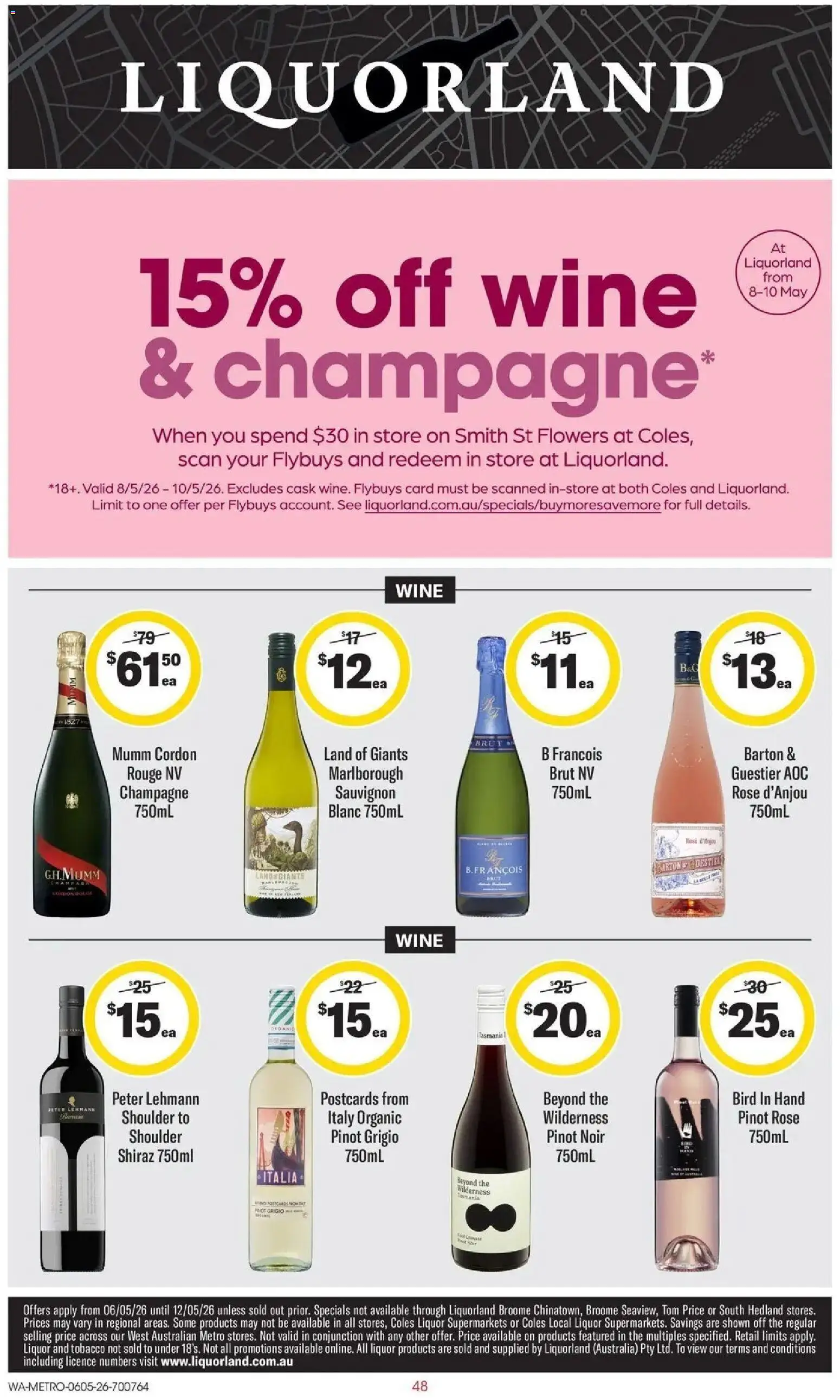 Coles catalogue - valid from 05.05.2026 | Page: 48 | Products: Wine