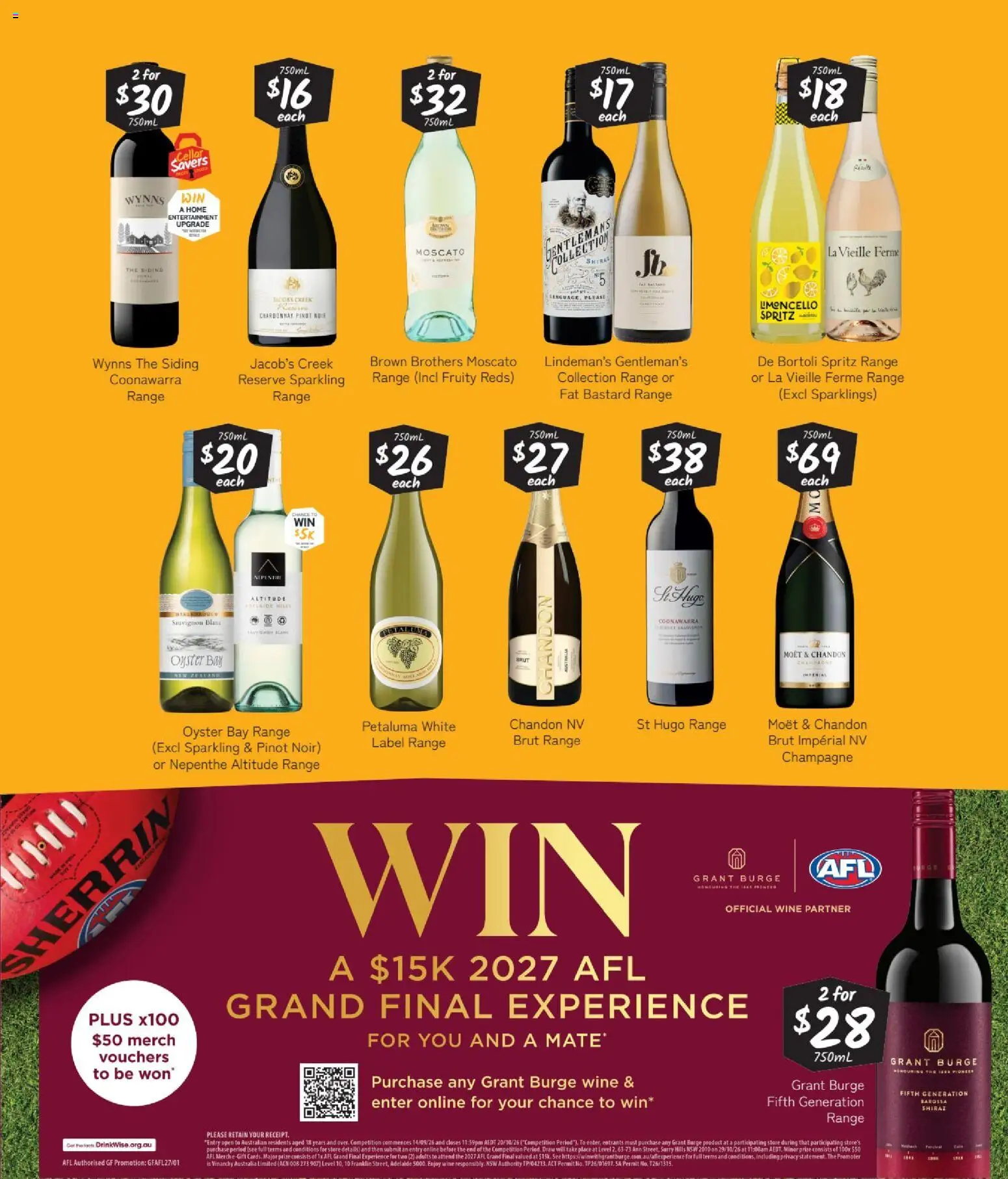 Cellarbrations catalogue - valid from 21/09/2026 | Page: 7 | Products: Champagne, Wine, Moët