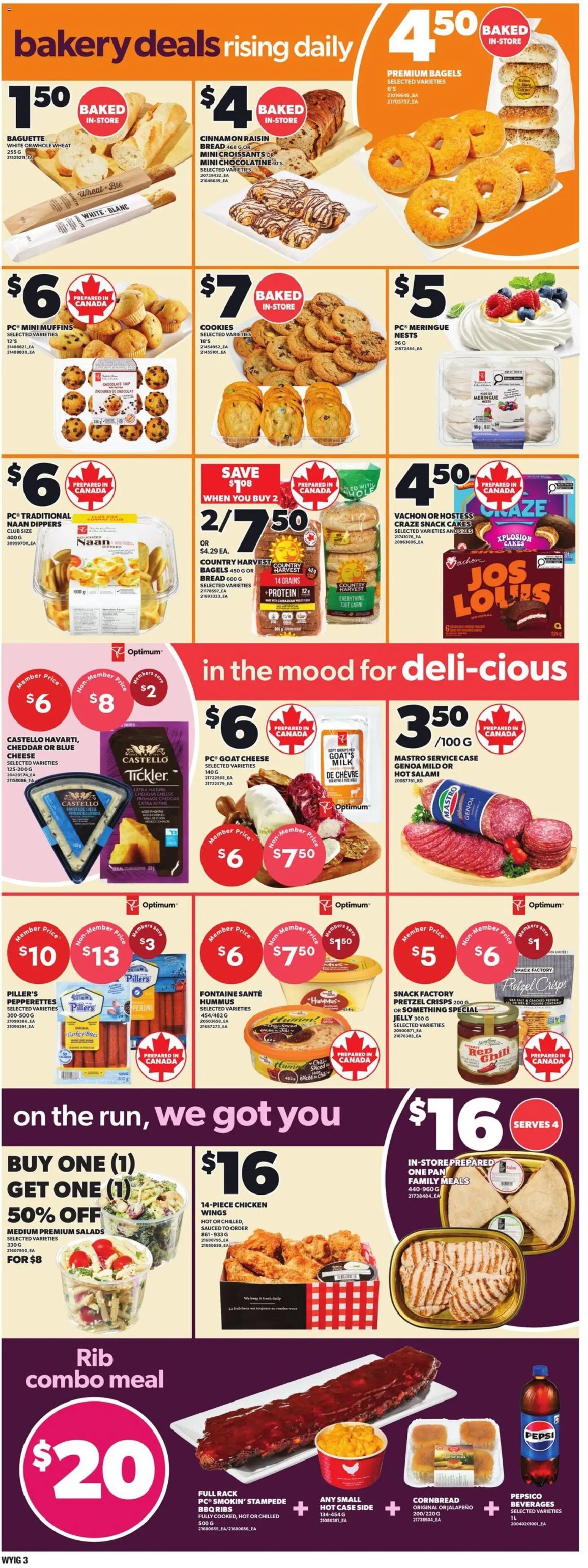 Loblaws flyer valid from Jul 2, 2026 | Page: 5 | Products: Chicken wings, Cheese, Salami, Chicken