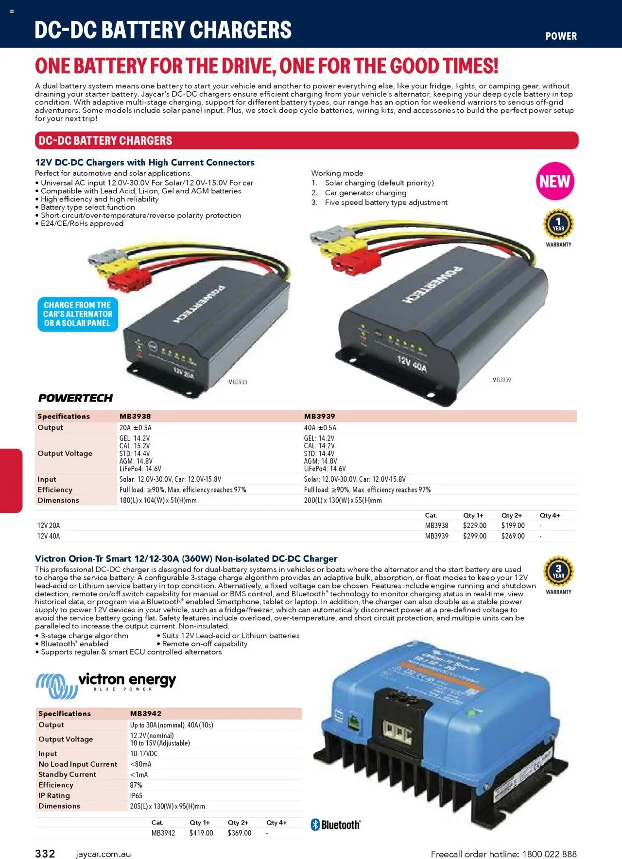 Jaycar catalogue - valid from 09.07.2025 | Page: 332 | Products: Battery, Charger, Batteries, Tablet