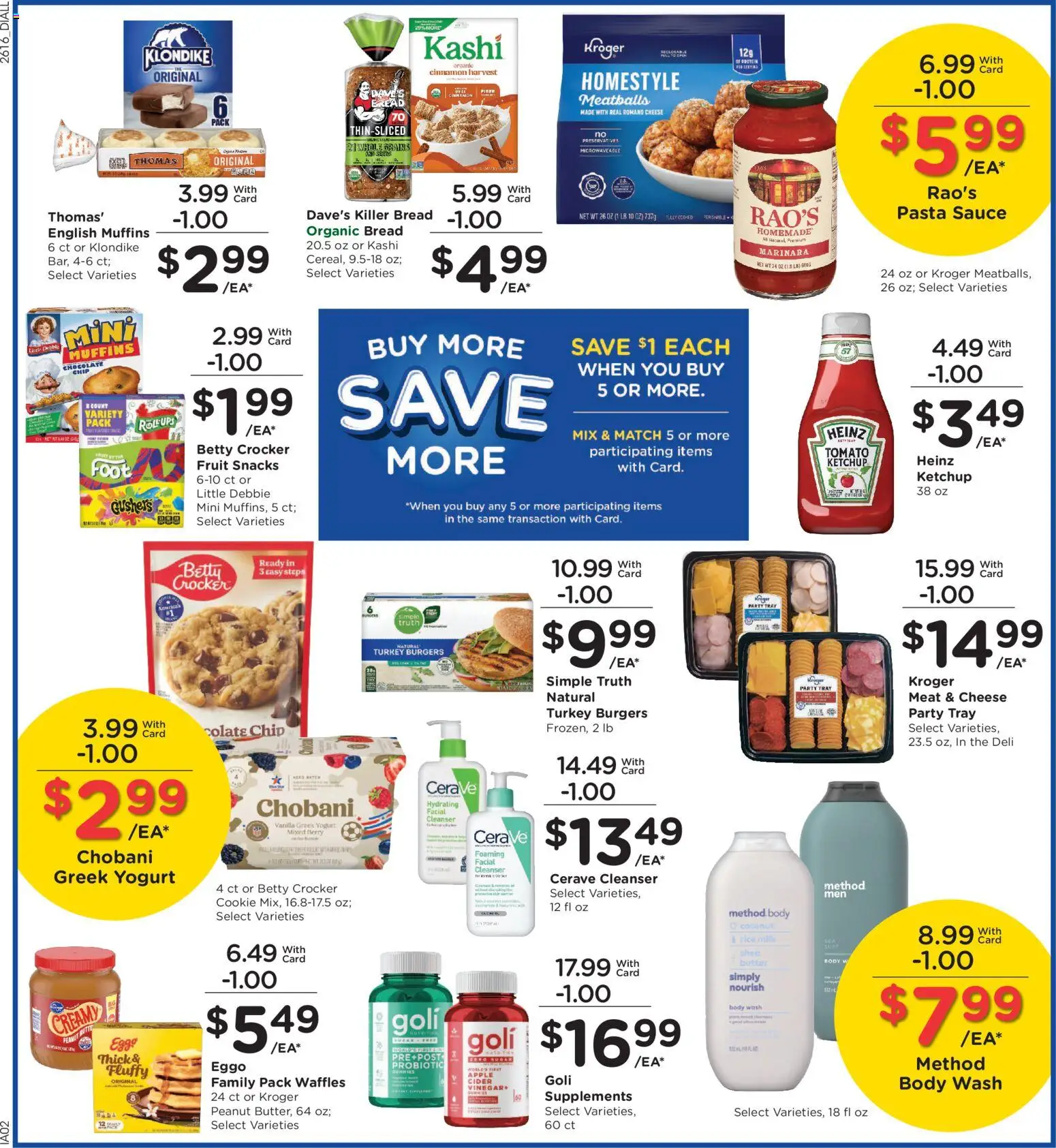 Dillons Weekly Ad - KS - valid from 20.05.2026 | Page: 6 | Products: Cider, Pasta, Body Wash, Sauce