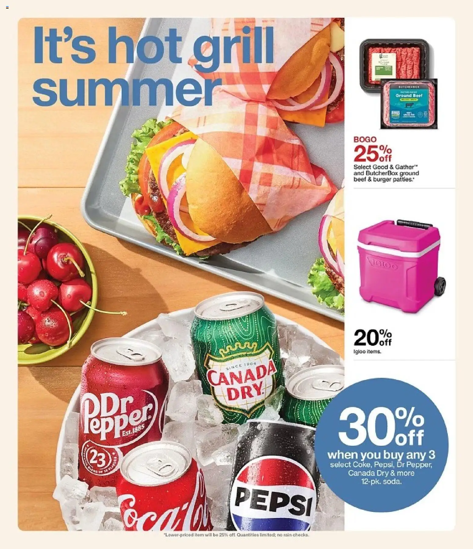 Target Weekly Ad - valid from 06/28/2026 | Page: 3 | Products: Beef, Grill