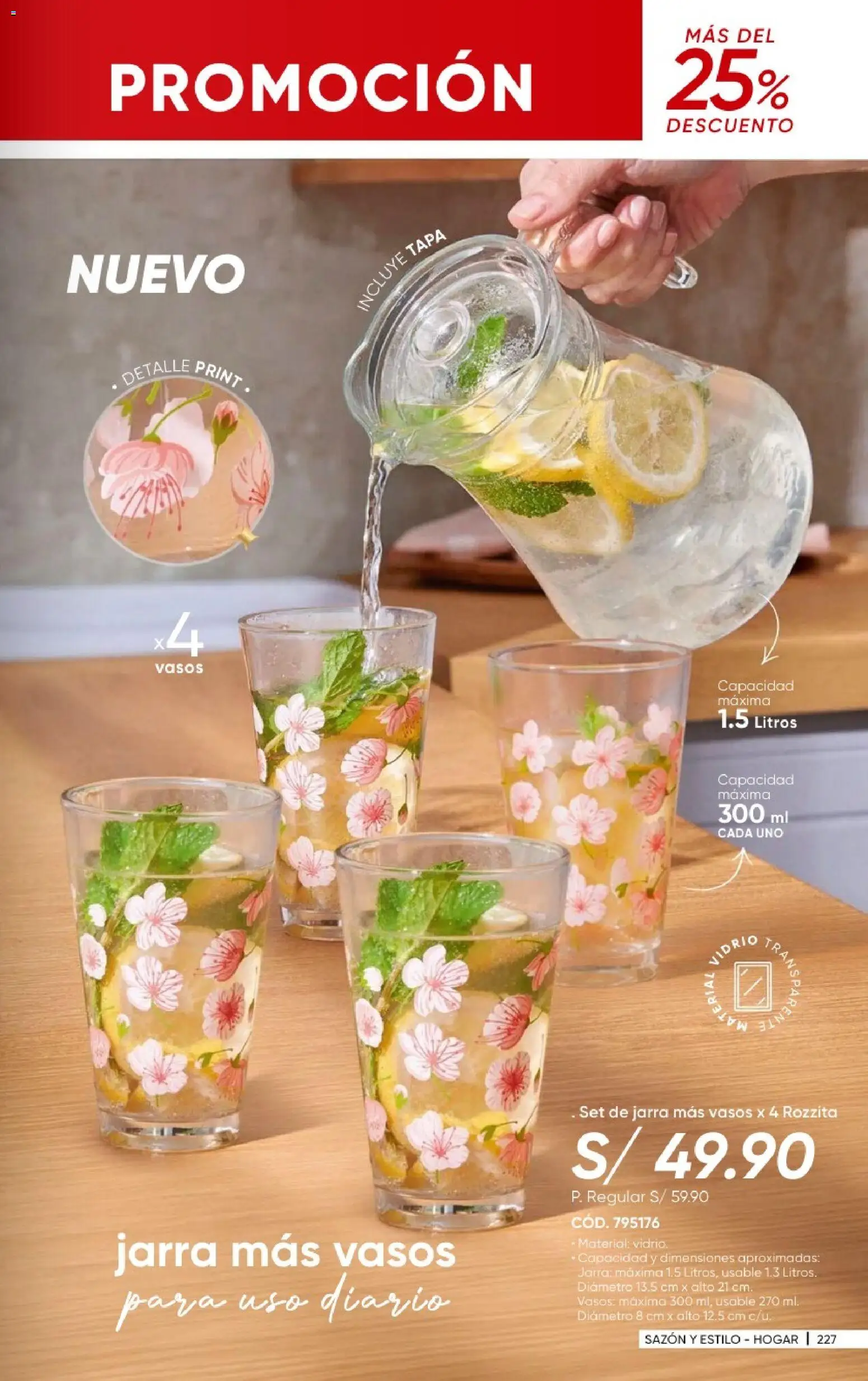 Catálogo Azzorti válido desde 20/09/2026 | Página: 229 | Productos: Tapa, Vasos