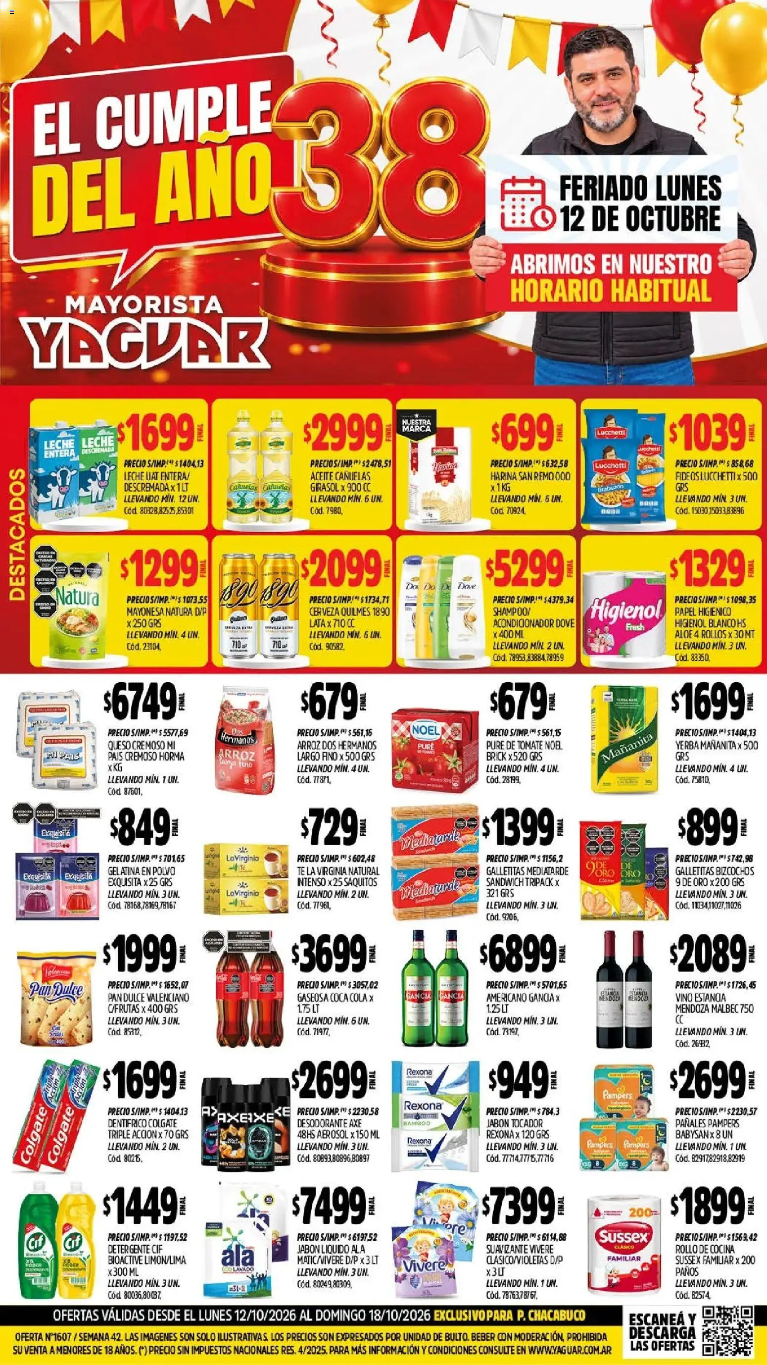 Yaguar - Oferta Semanal Parque Chacabuco │ válido desde el 12/10/2026 | Página: 1