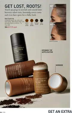Preview of Avon Brochure Campaign from shop Avon valid from 04.06.2026 | Page: 34 | Products: Powder, Sponge, Hair color, Mirror