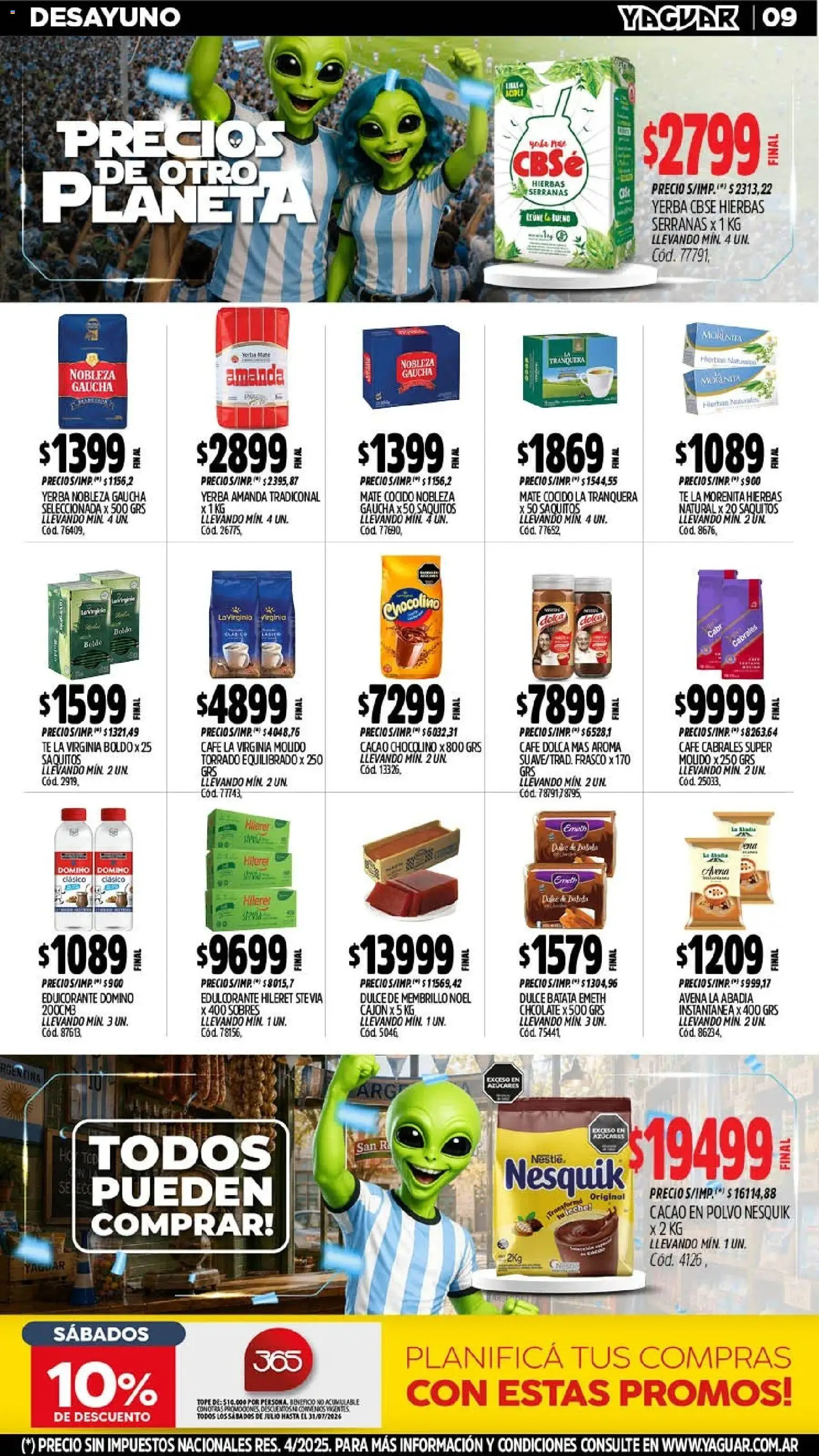 Yaguar - Oferta Semanal Córdoba │ válido desde el 13/07/2026 | Página: 10