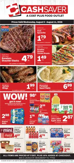 Preview of Market Basket weekly ads valid from 08/05/2026