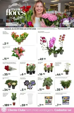 Master ofertas Flores - Pré-Visualização do folheto da loja Master, válido de 24/09/2026
