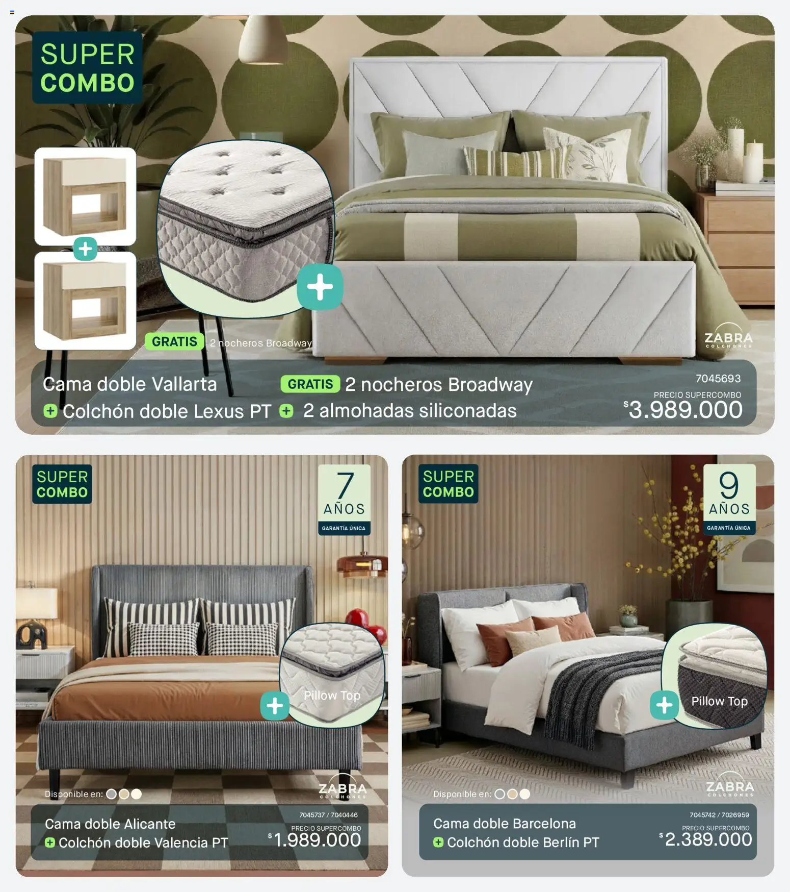 Muebles jamar revista - valida desde el 01/07/2026 | Página: 5 | Productos: Cama, Colchón, Top