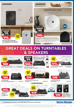 Preview of Harvey Norman Epic Audio  - valid from 14.05.2026 | Page: 5 | Products: Bookshelf, Accessories, Audio, Stereo